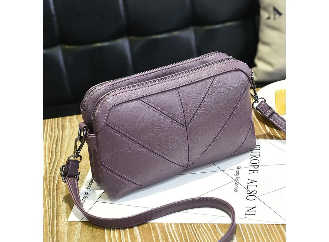 2020 High Quality Women Handbag Luxury Messenger Bag Soft pu Leather Shoulder Bag Fashion Ladies Crossbody Bags Female Bolsas|Sh