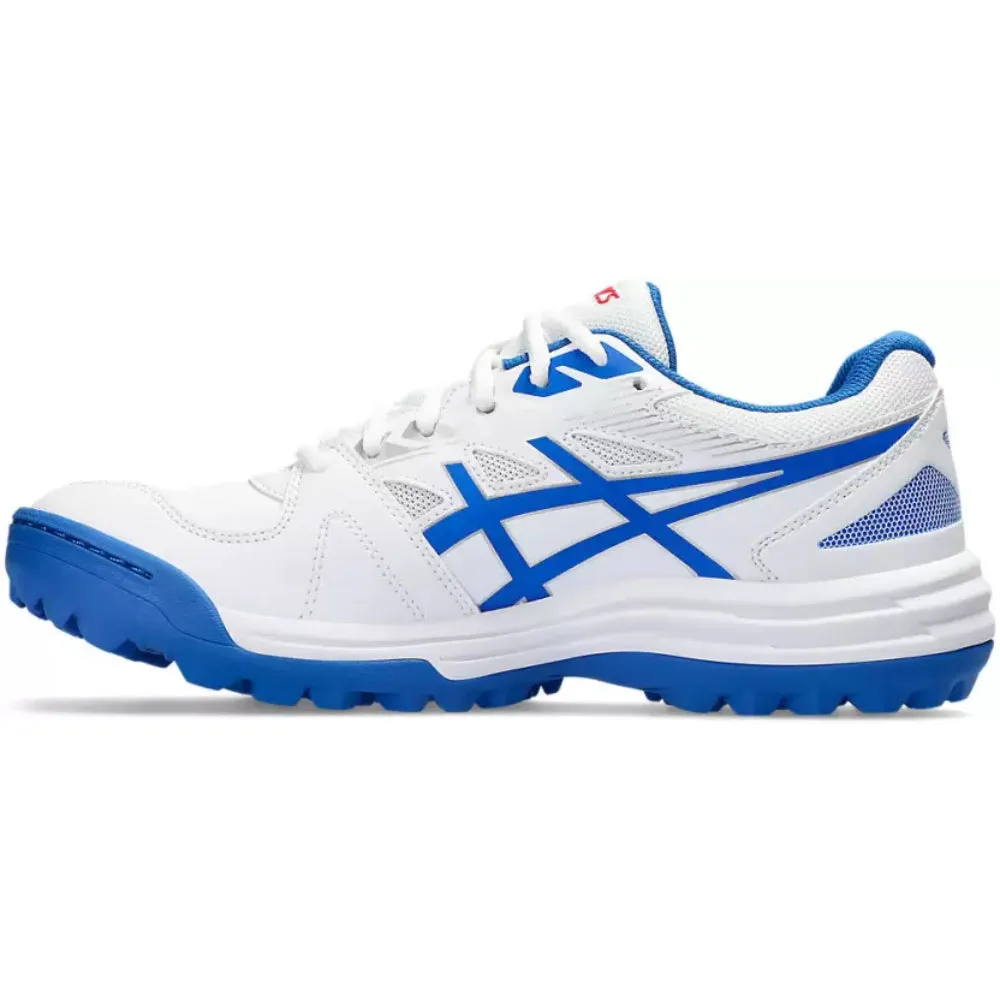 ASICS Men's Gel-Lethal Field Cricket Shoe (White/Tuna Blue)