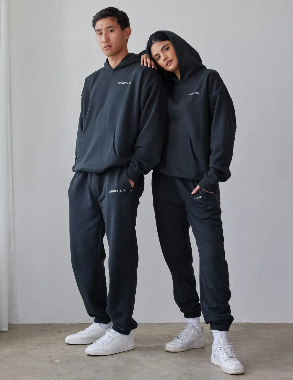 Basics Black Unisex Sweatpant