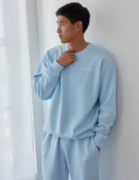 Basics Dream Blue Unisex Crewneck