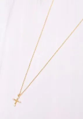 Berges Cross Necklace GOLD