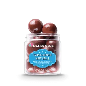 Candy - Club Triple-Dipped Malt Balls