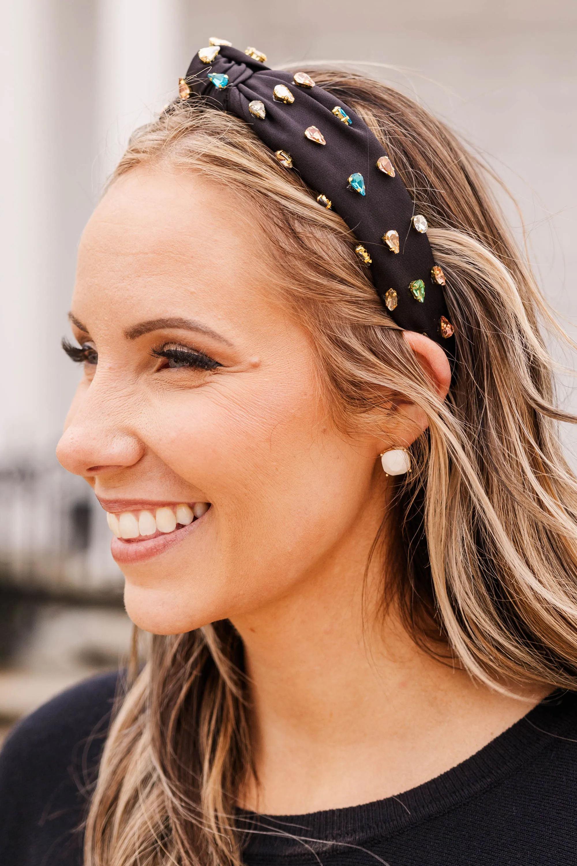 Can't Stop Your Shine Headband, Black