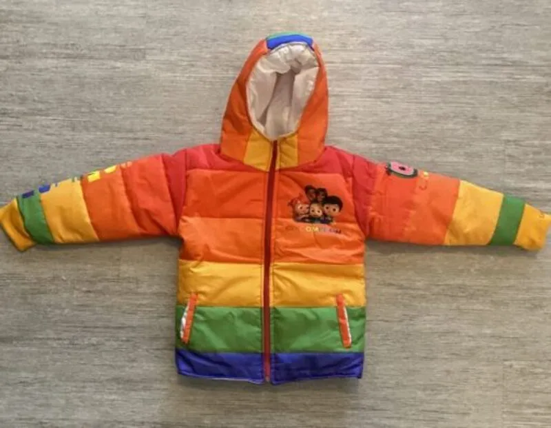 Cocomelon Puffer Multi Color Jacket - The Puffer Jackets