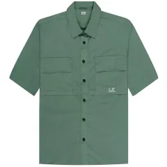 C.P. Company Double Pocket Utility Shirt Green