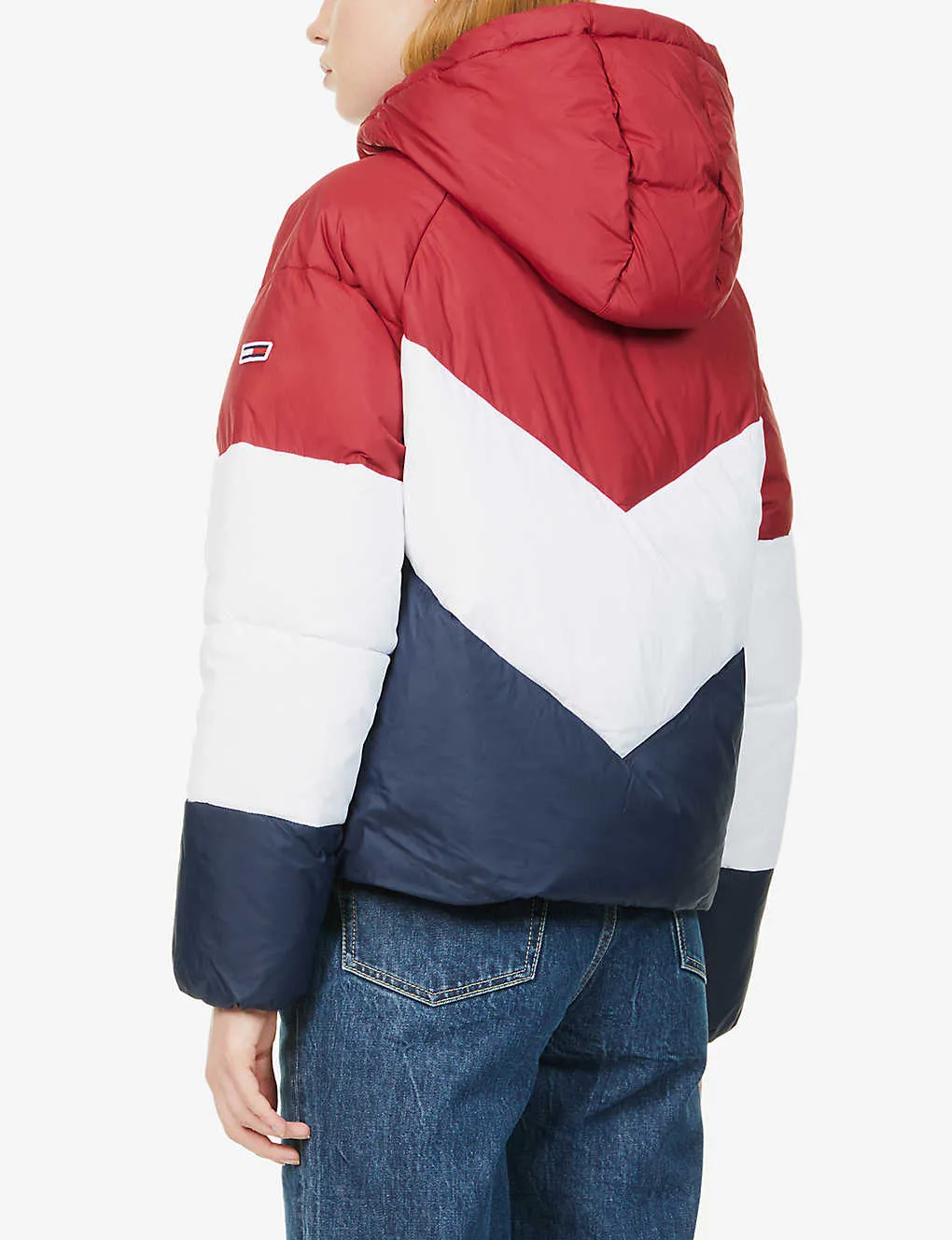 Essential Down Chevron Shell Jacket | The Puffer Jackets