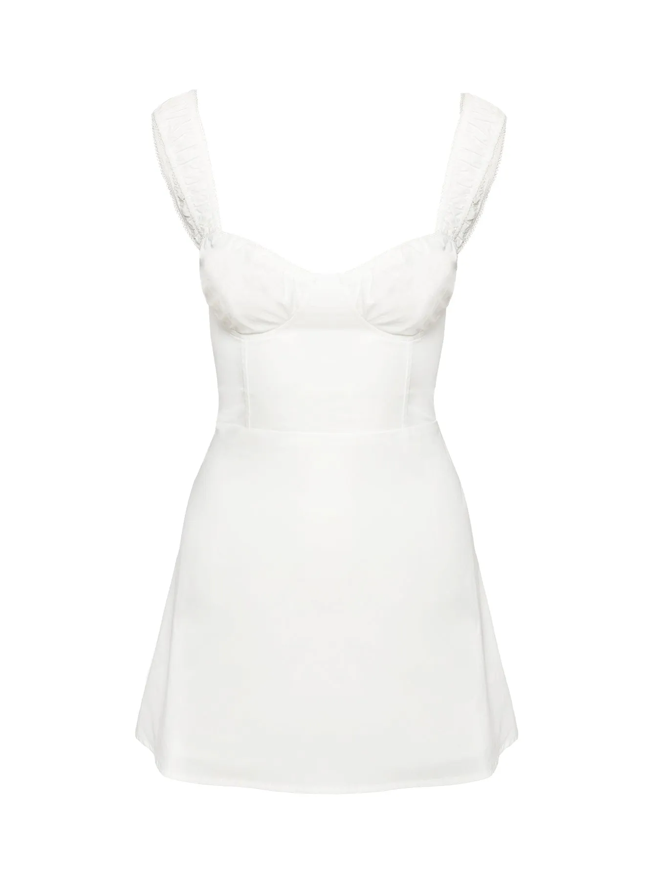 Faubert Mini Dress White