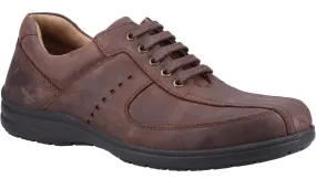 Fleet & Foster Bob Mens Leather Lace Up Casual Shoe