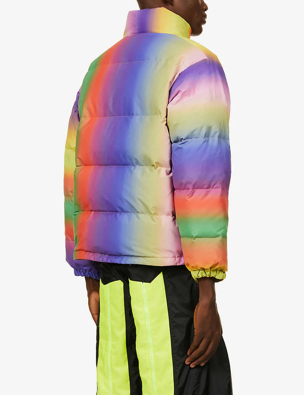 Gradient Quilted Shell Puffer Jacket - The Puffer Jackets