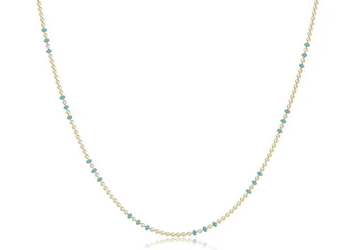 Hope Joy Choker Necklace - Turquoise