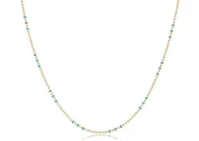 Hope Joy Choker Necklace - Turquoise