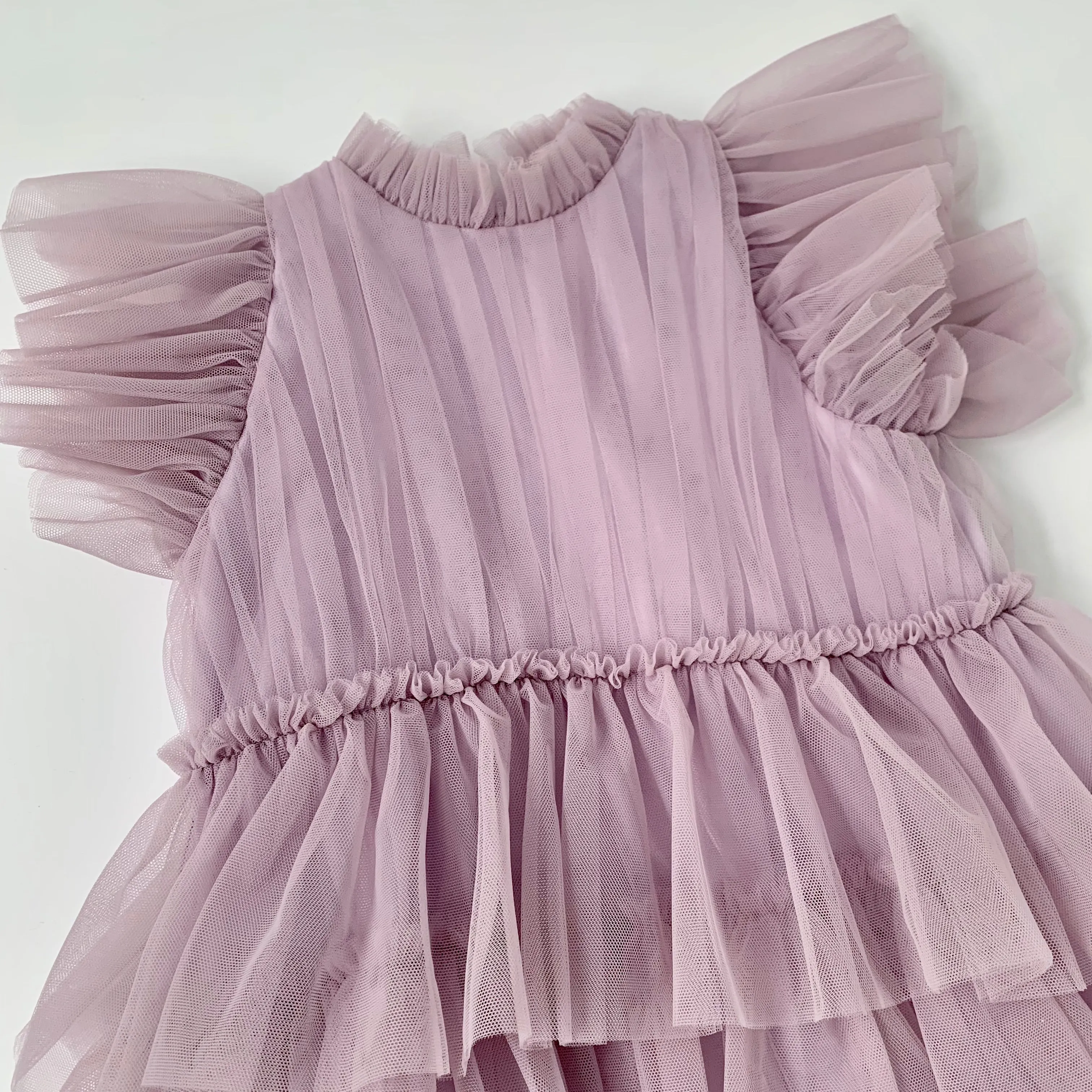 Il Gufo Lilac Tulle Dress: 6 Years