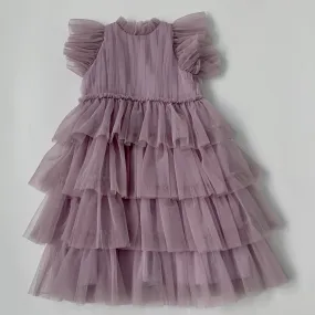 Il Gufo Lilac Tulle Dress: 6 Years