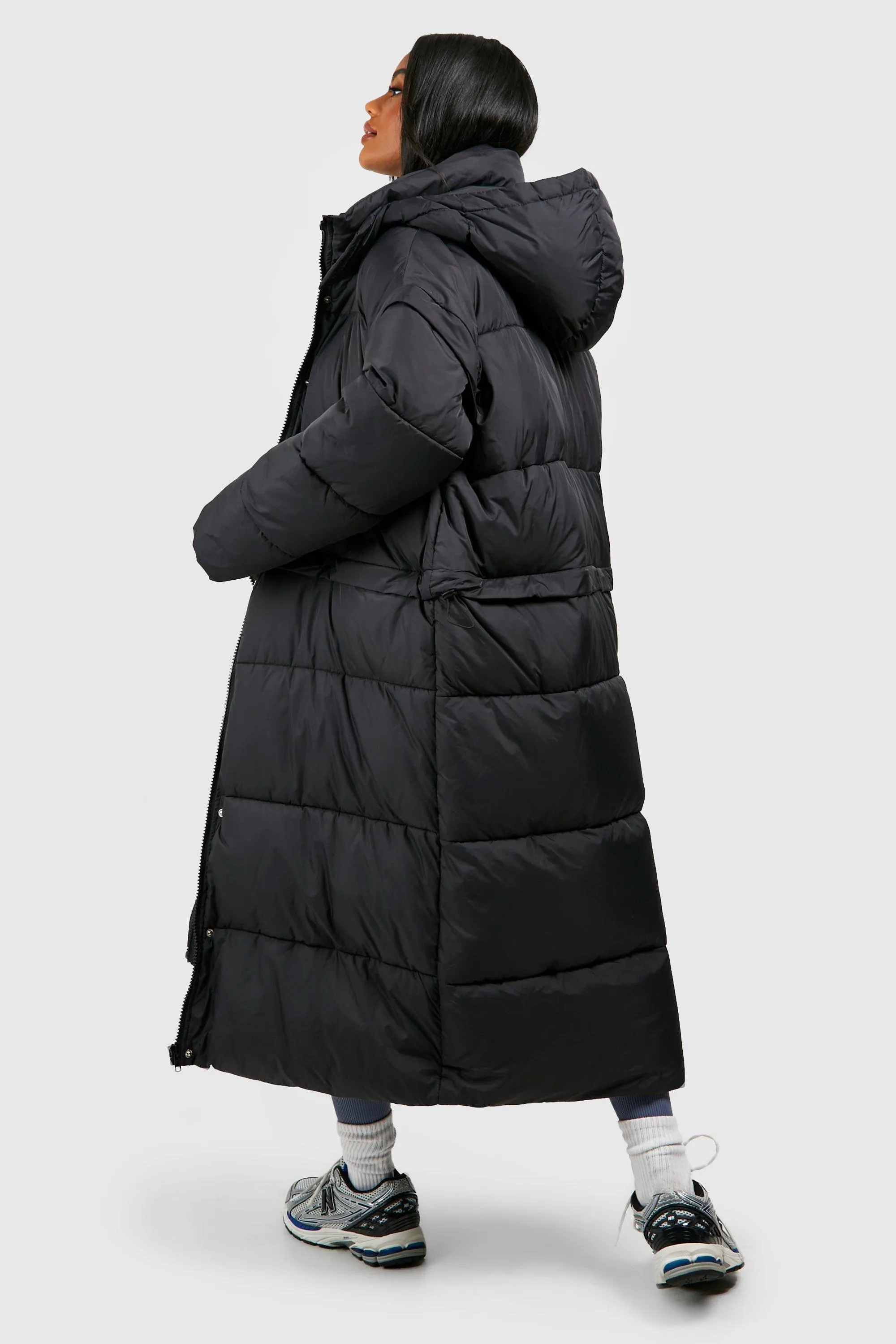 Jackets & Coats | 4 In 1 Detachable Oversized Puffer Jacket | boohoo