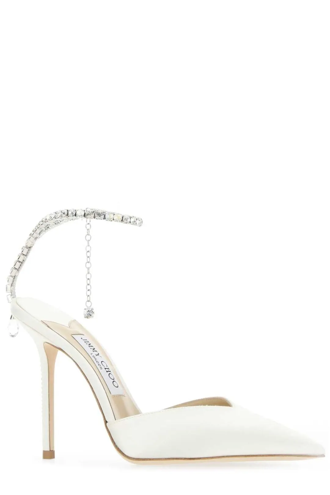 Jimmy Choo Saeda 100 Ankle Strap Pumps