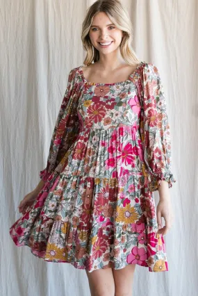 Joplin Floral Babydoll Dress