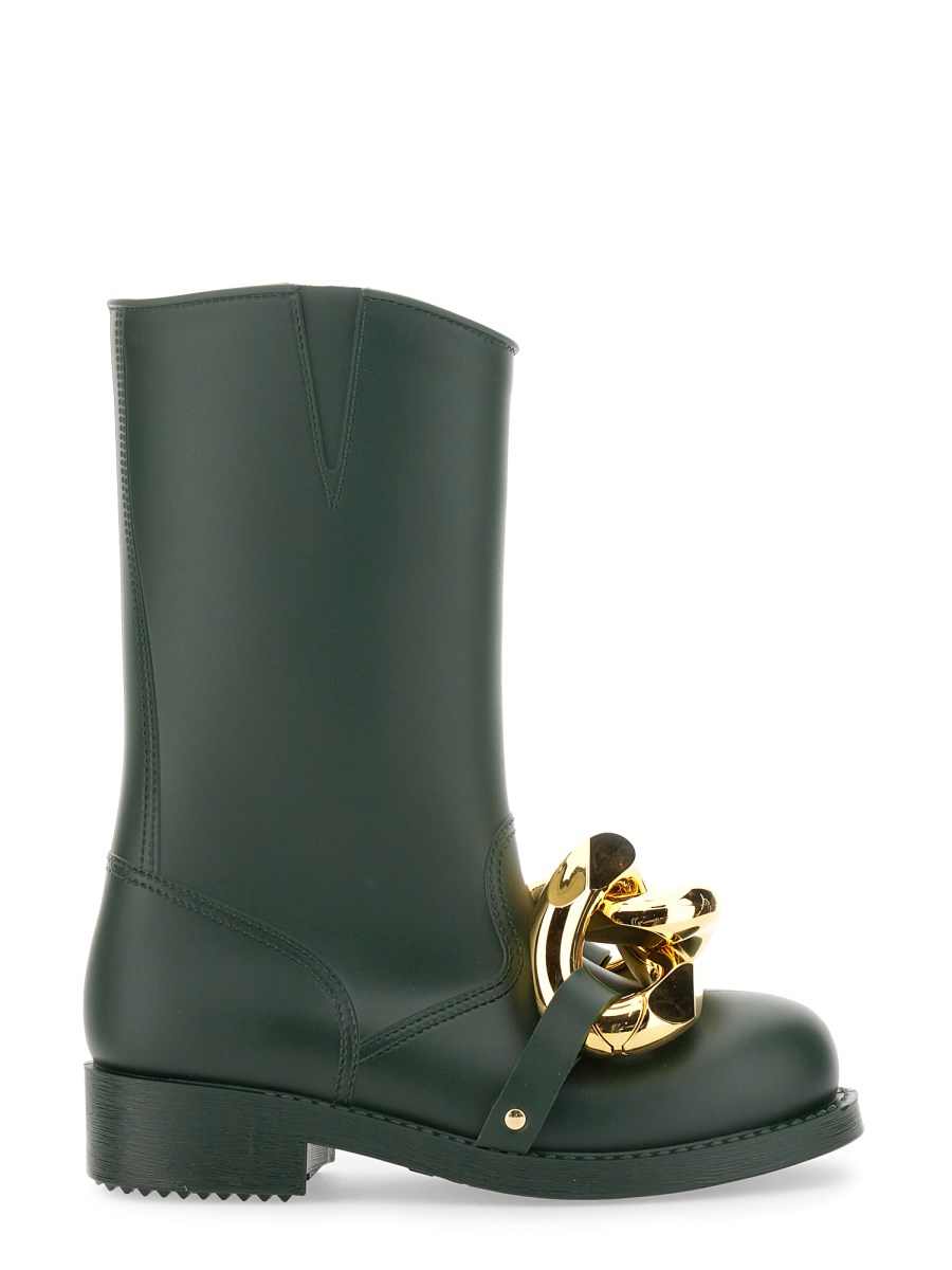 JW ANDERSON    HIGH CHAIN RUBBER BOOT