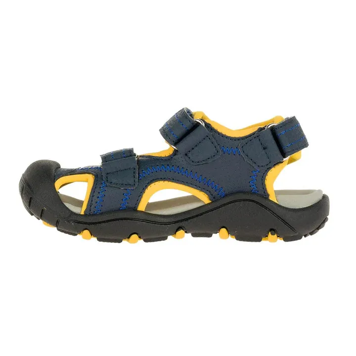 Kamik Navy/Citrus Seaturtle Toddler Sandal