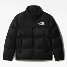 Kids 1996 Retro Nuptse Black Jacket - The Puffer Jackets