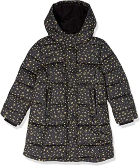 Kids Long Heavy-Weight Black Puffer Coat - The Puffer Jackets