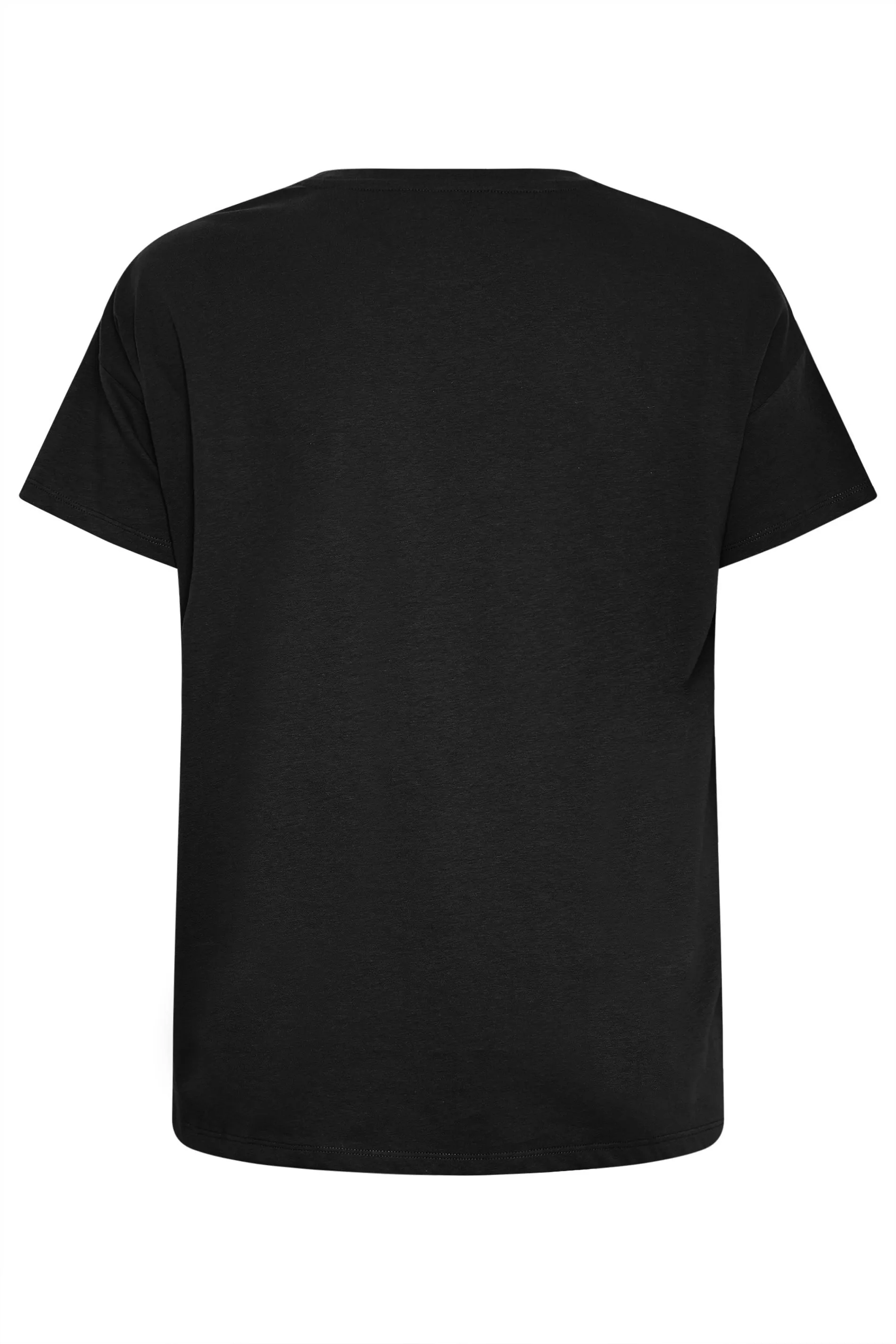 LIMITED COLLECTION Curve Black Utility Pocket T-Shirt