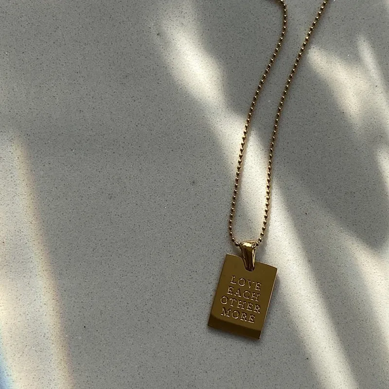 Love Each Other More Necklace