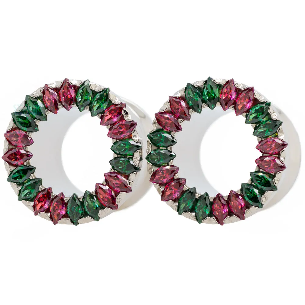 Marquise Eyelets with Brilliant-Cut Gems - Holiday Collection