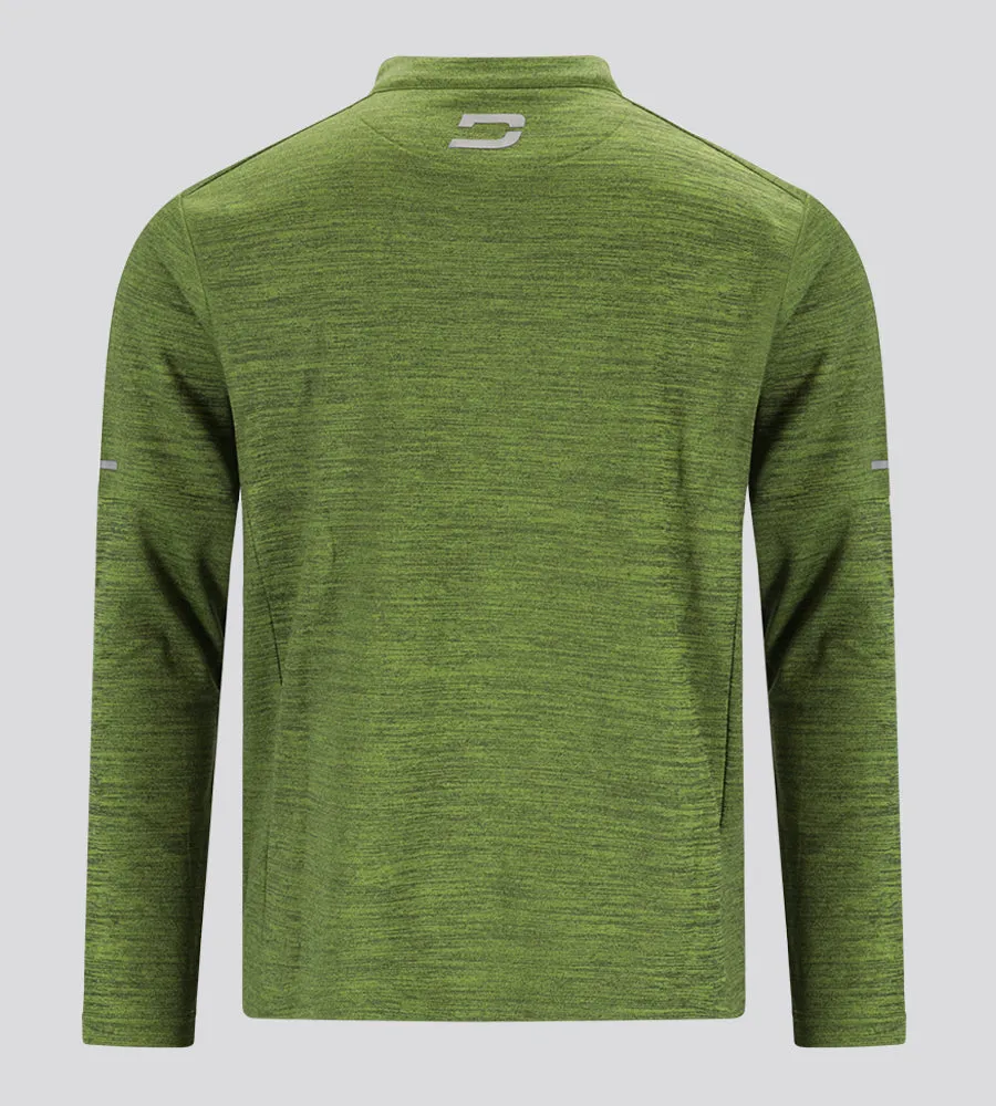 MENS ULTRA FIT MIDLAYER - LIME FLEK