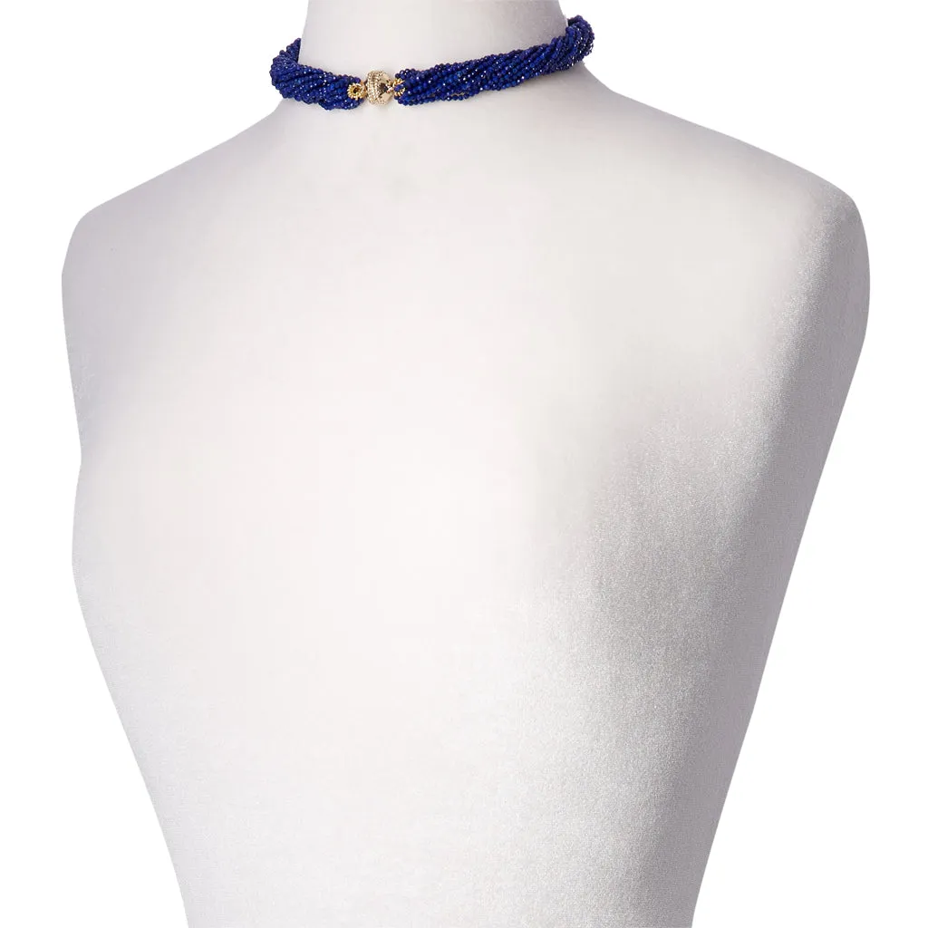 Michel Lapis Multi-Strand Necklace