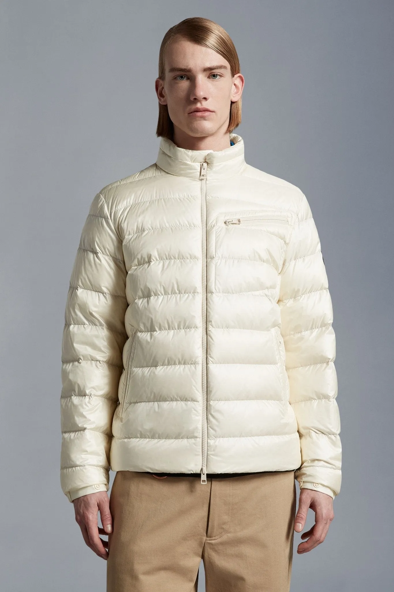 Moncler - Doudoune courte Amalteas natural