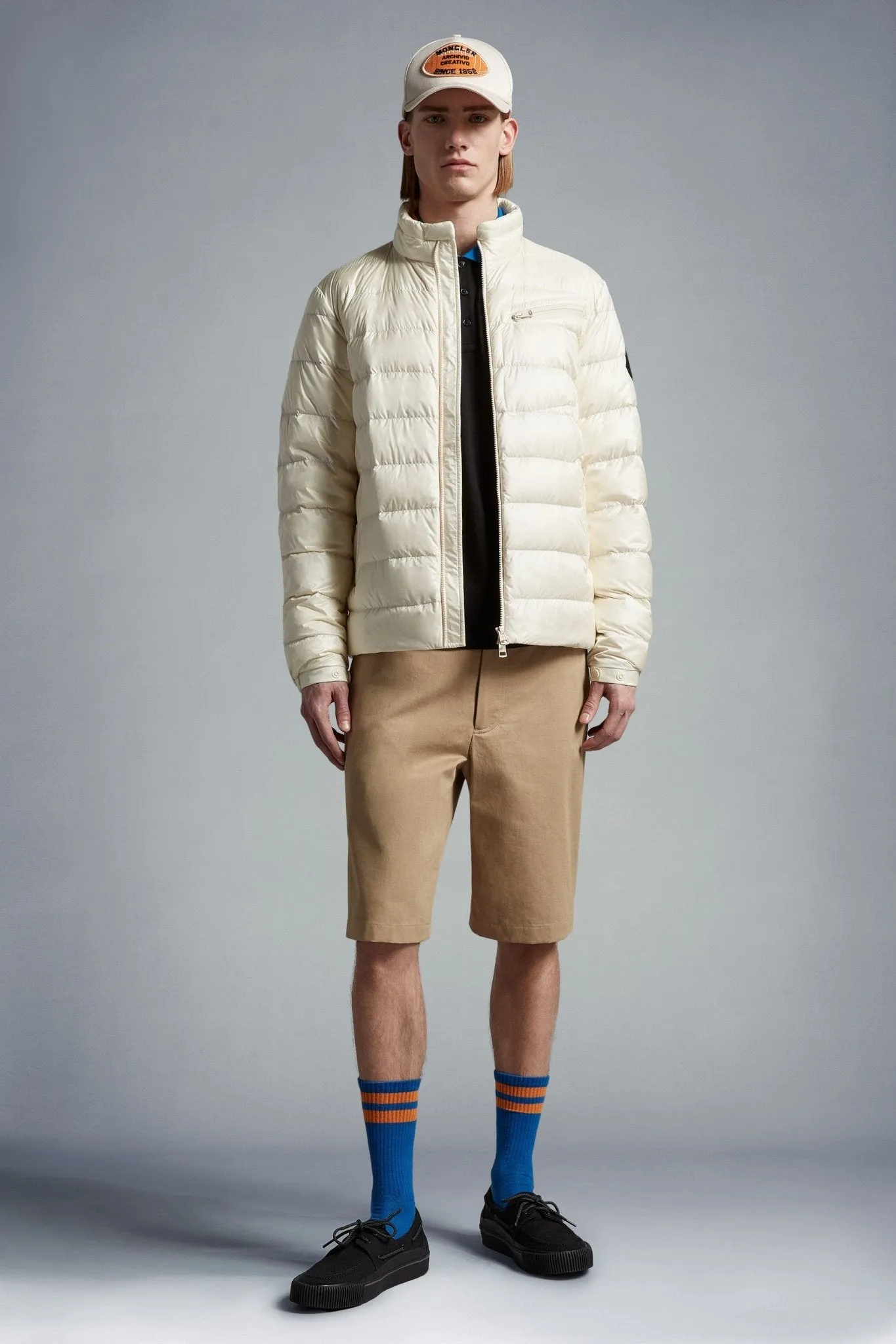 Moncler - Doudoune courte Amalteas natural