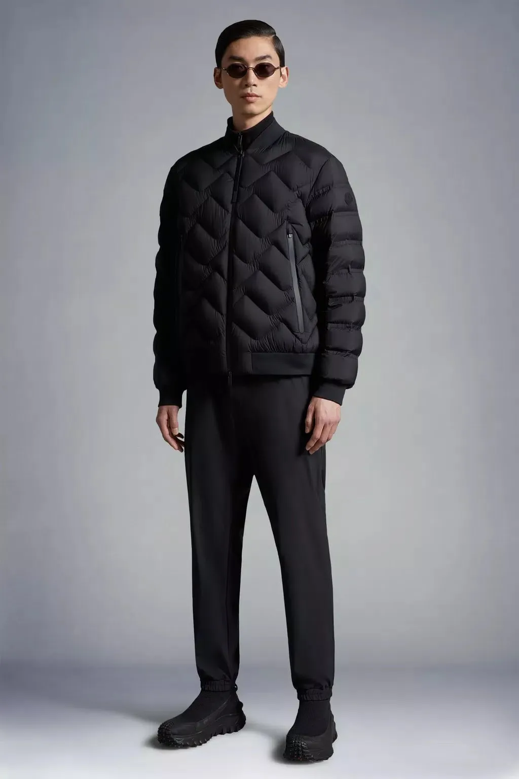 Moncler -  Doudoune courte Black Ubac