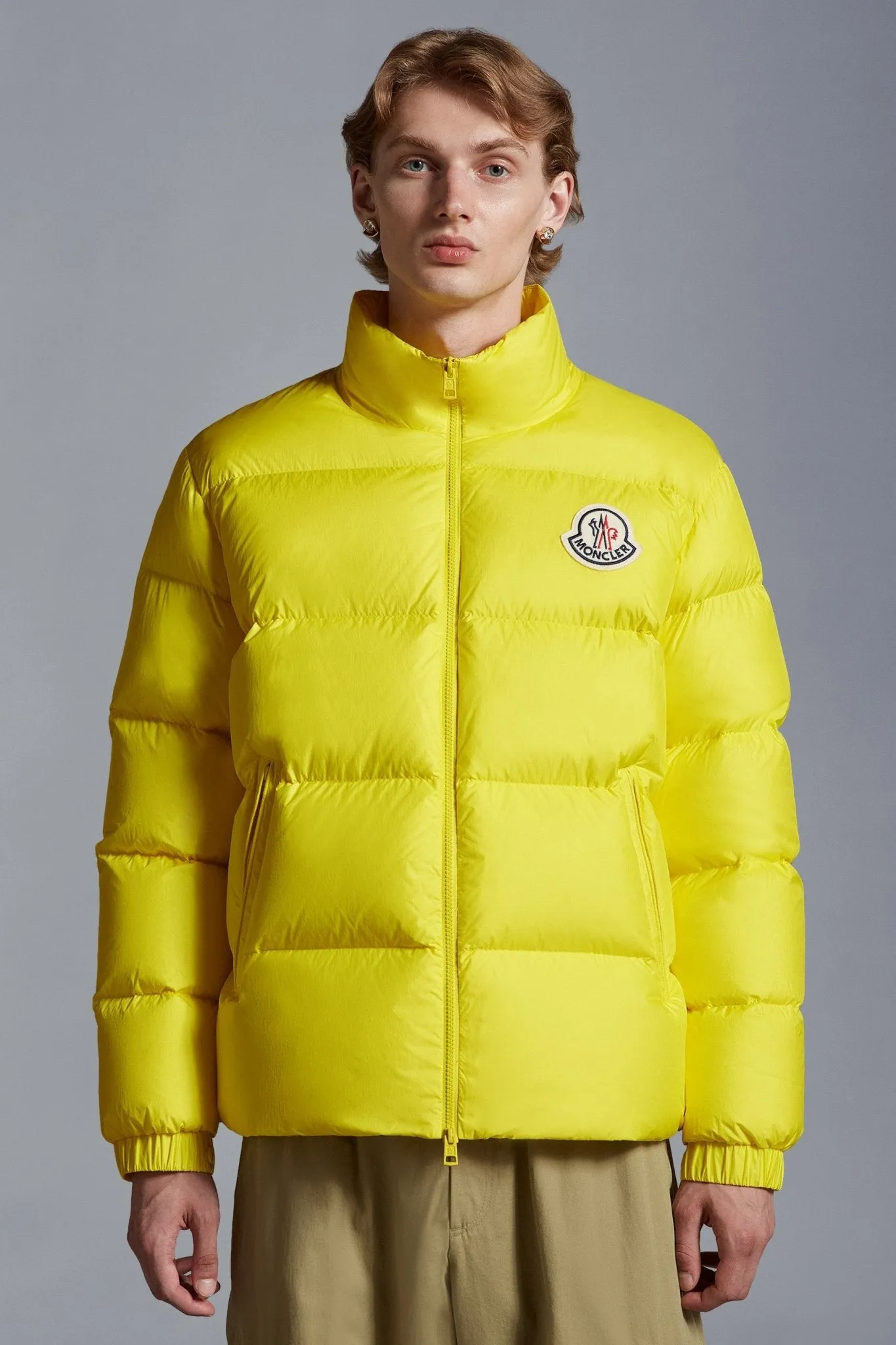 Moncler -  Doudoune courte yellow Citala