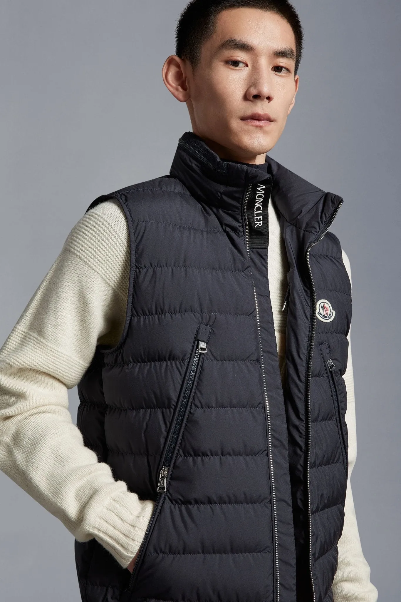 Moncler -  Doudoune sans manches Albyt