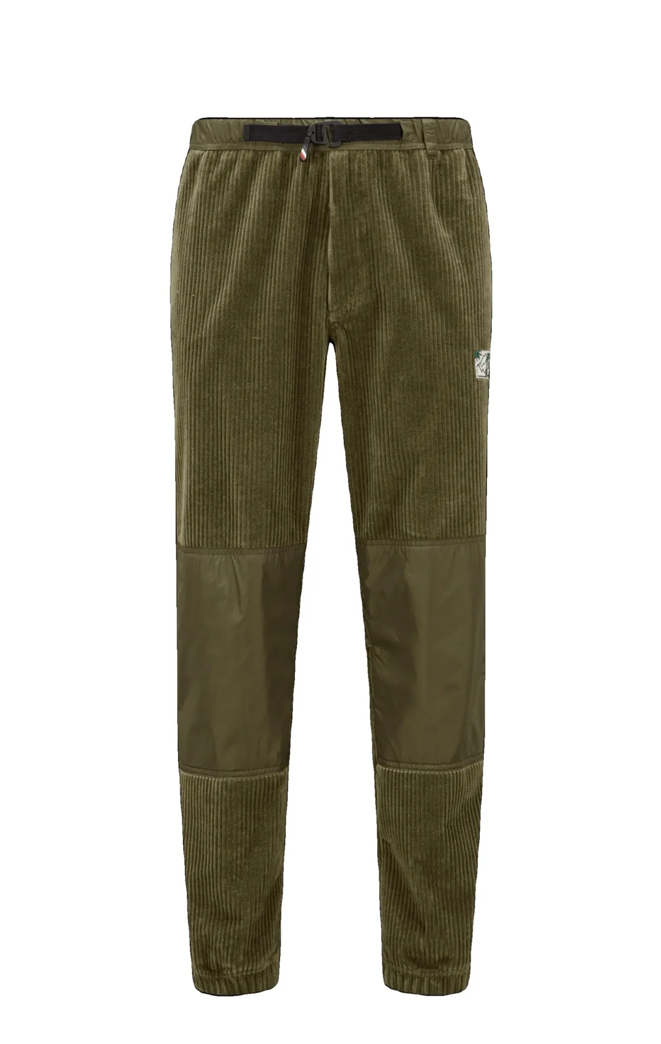 Moncler Grenoble - Pantalon Olive en velours ctelé