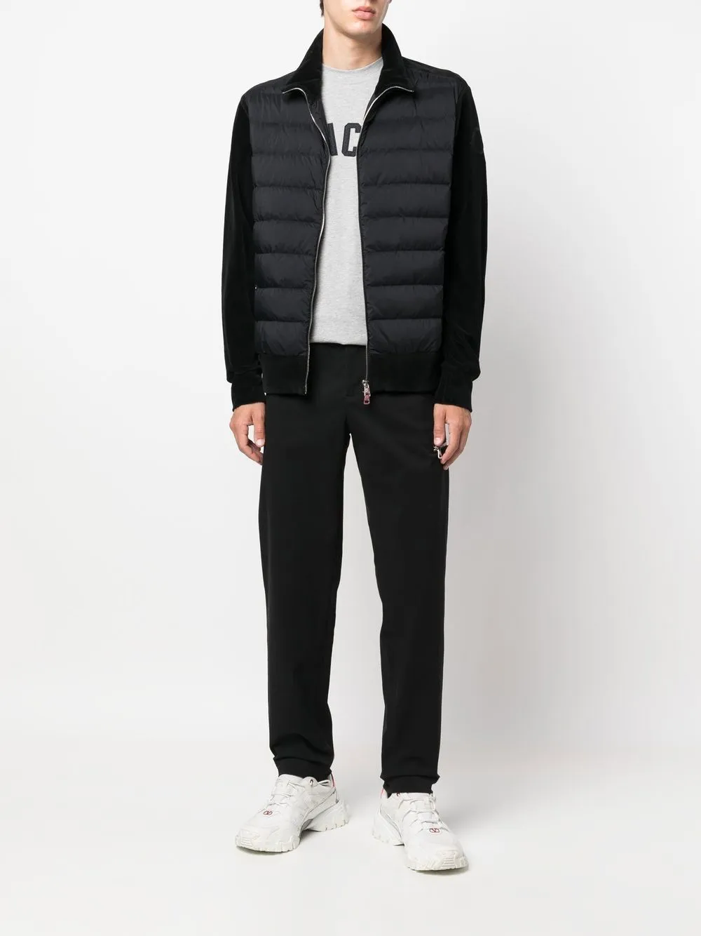 Moncler - Pantalon à coupe droite