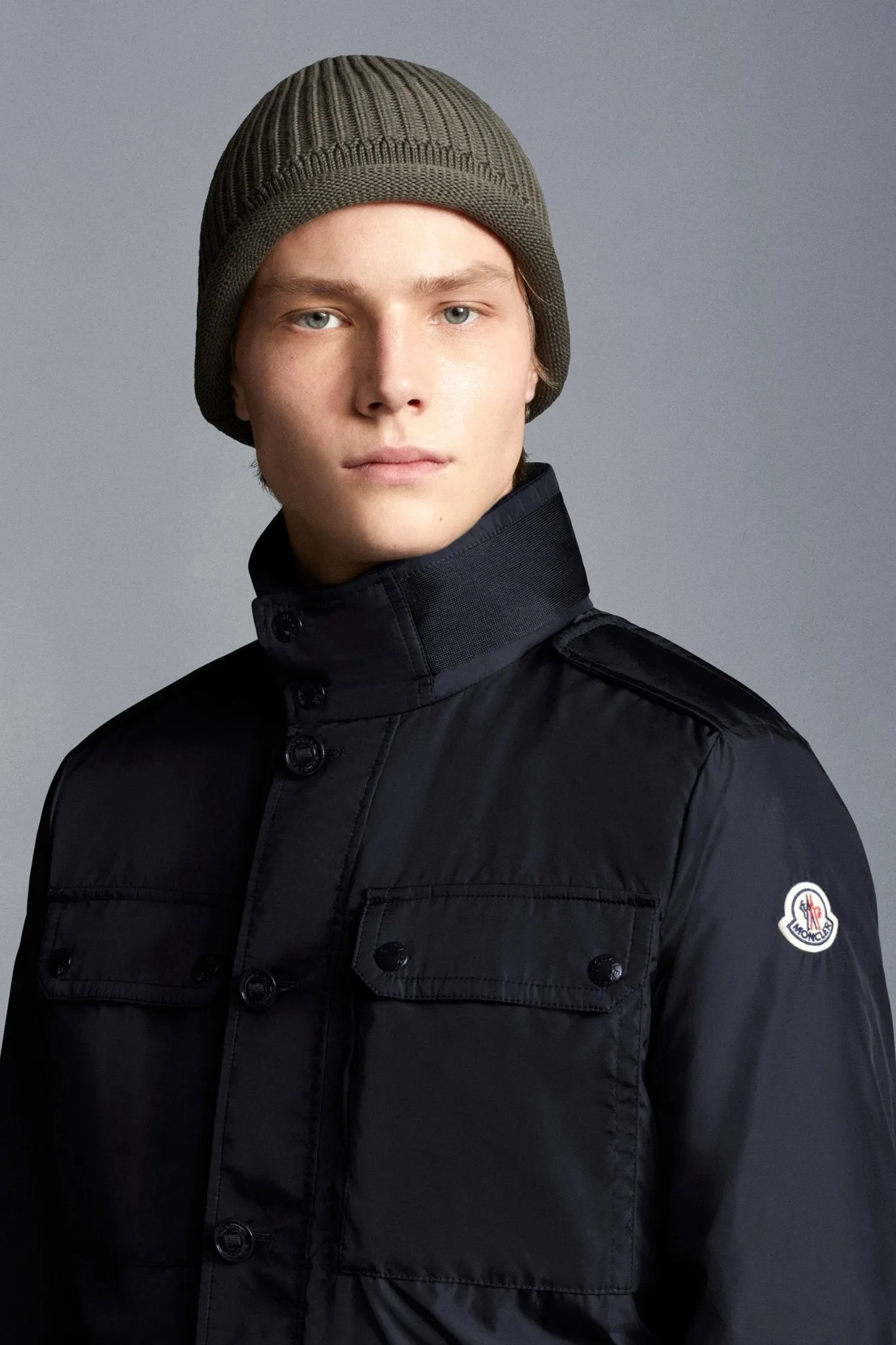 Moncler - Veste imperméable Lez Navy