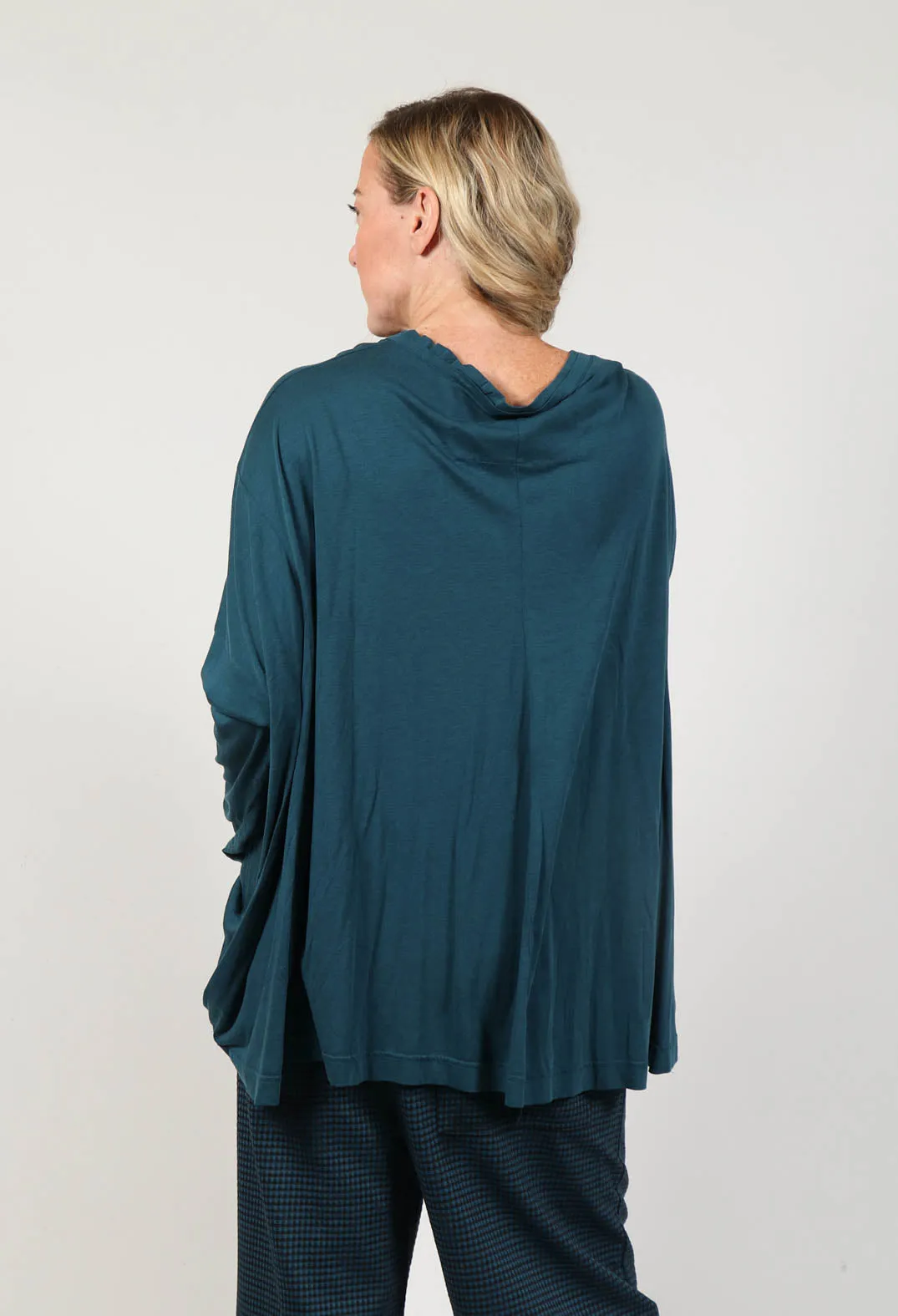 Oversized Long Sleeve T-Shirt in Ink