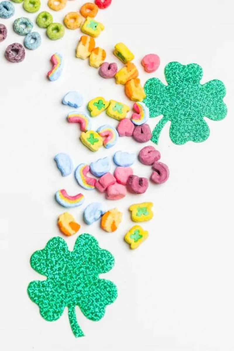 Pastease Shamrock Nipple Pasties - Green Glitter