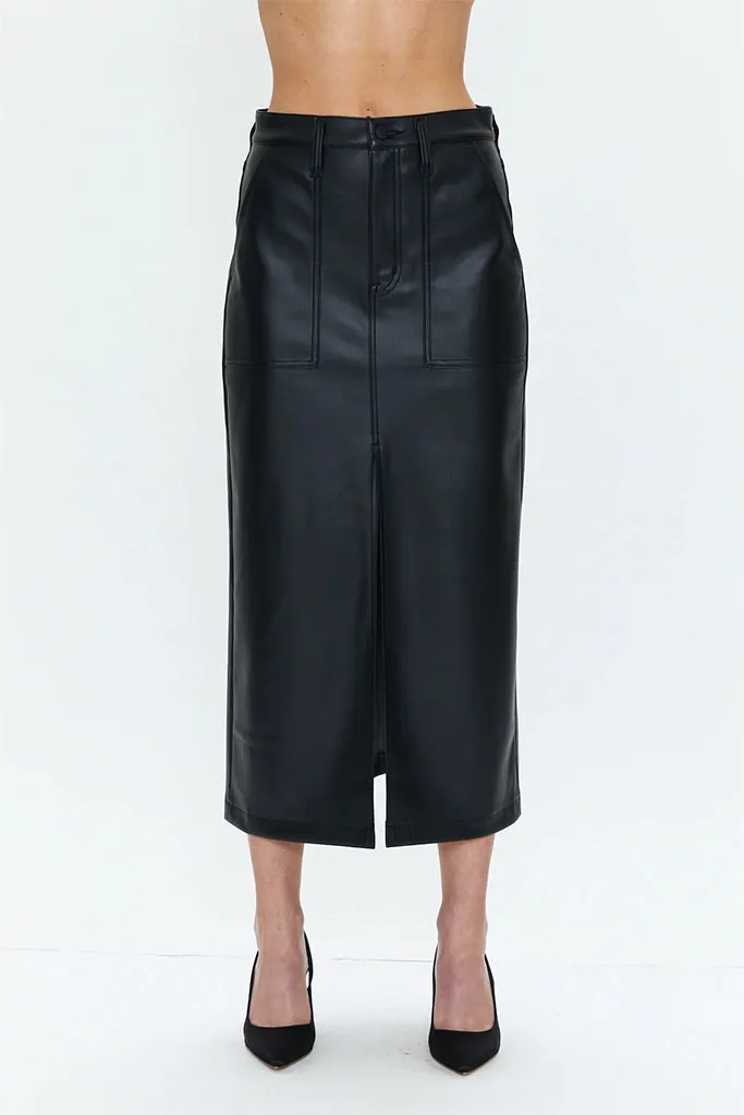 Pistola - Alice Utility Midi Skirt - Slate Black