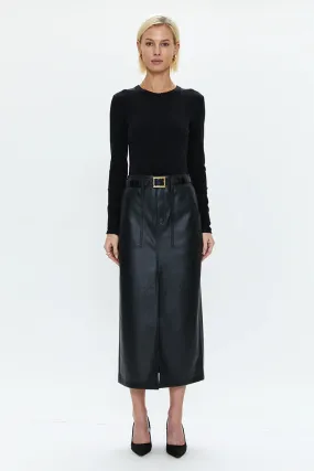 Pistola - Alice Utility Midi Skirt - Slate Black