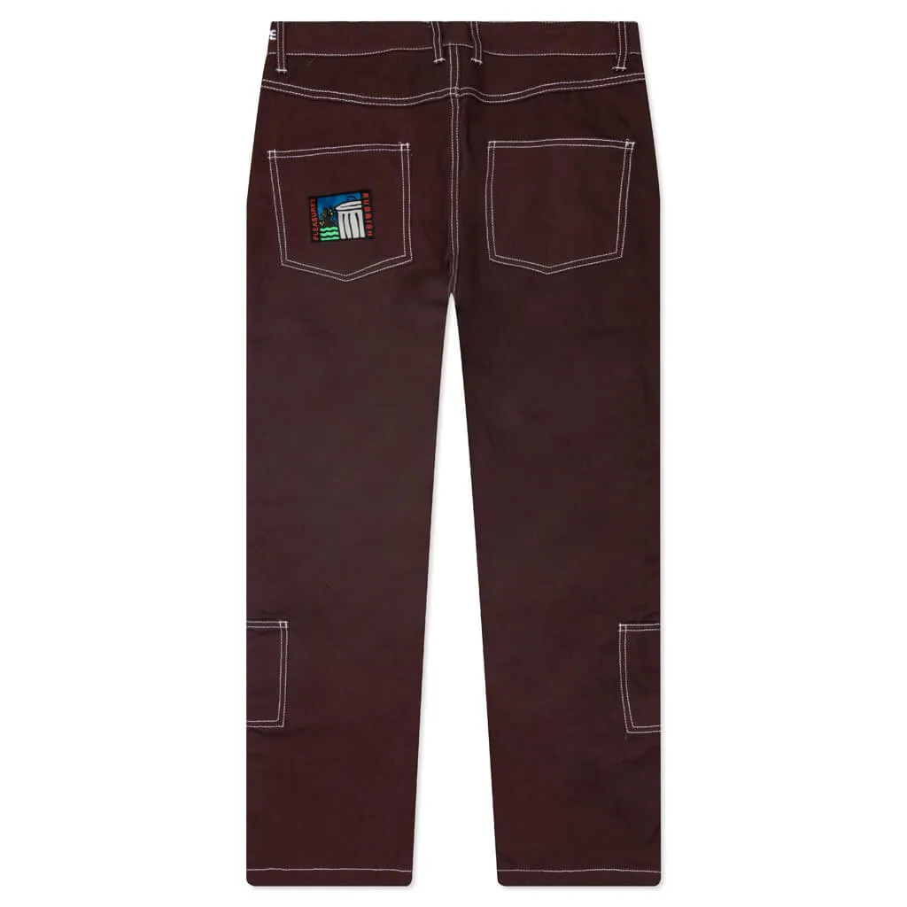 Pleasures Ultra Utility Pant - Brown