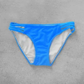 Strappy Bikini Bottom - LUMO BLUE