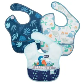 SuperBib 3 Pack: Hangry, Dinosaurs, Blue Tropic