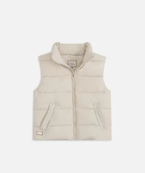 The Chester Puffer Vest - Stone