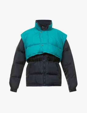 Upcycled Shell Down Puffer Jacket - The Puffer Jackets