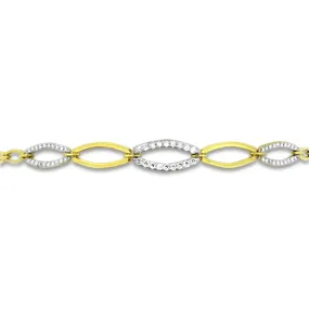 Yellow Gold Diamond Bracelet