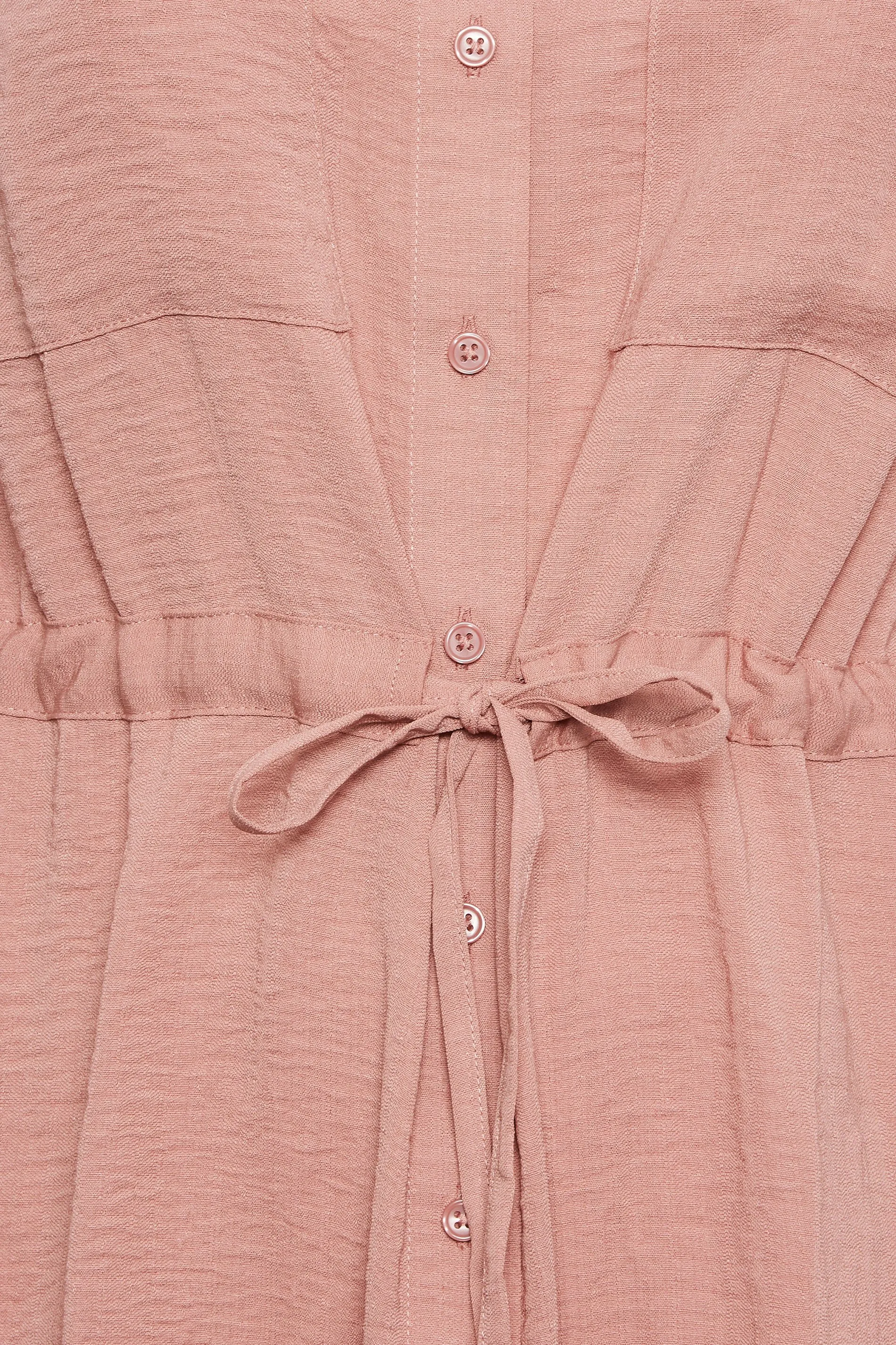 YOURS Curve Pink Utility Tunic Shirt