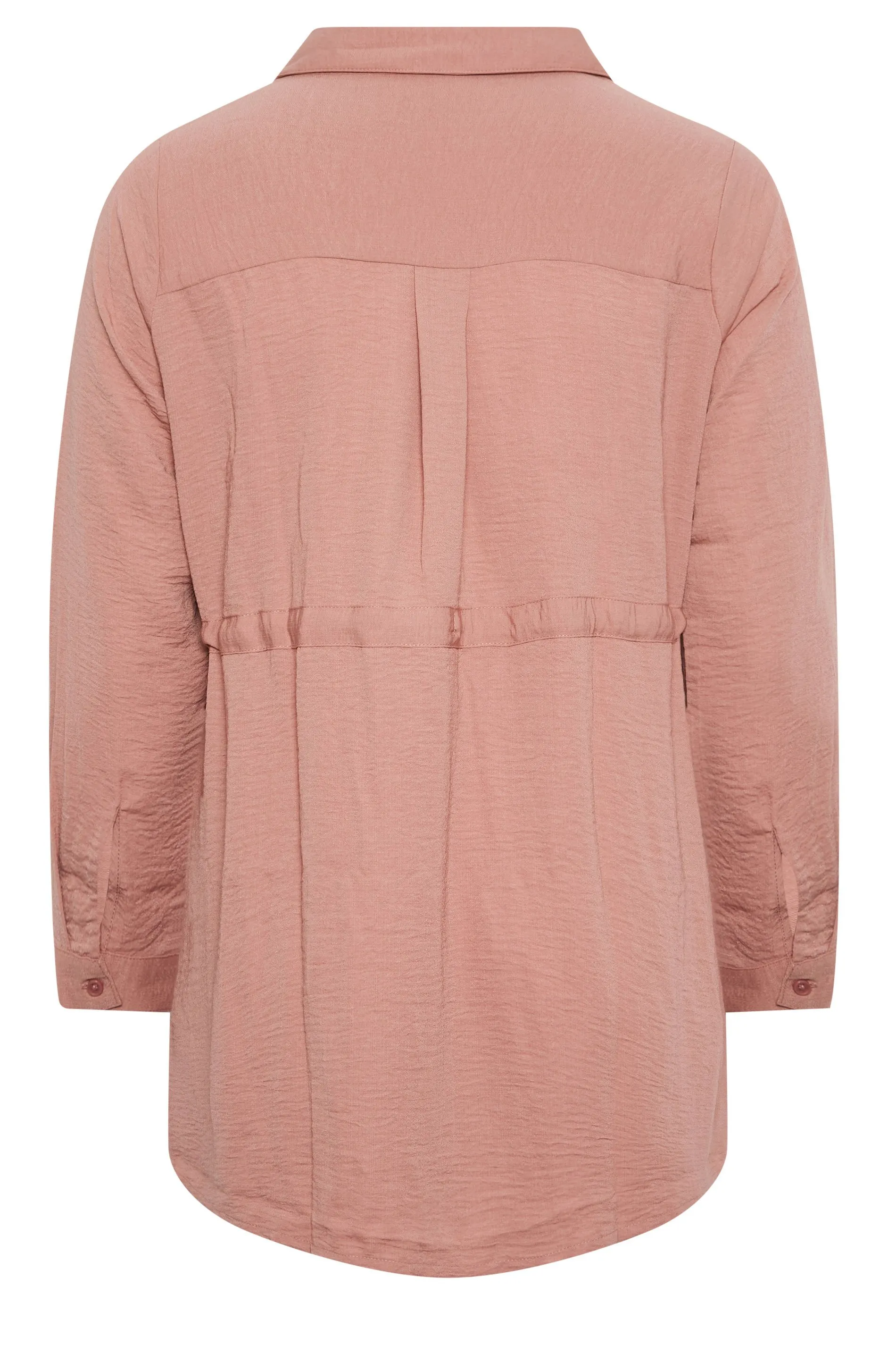 YOURS Curve Pink Utility Tunic Shirt